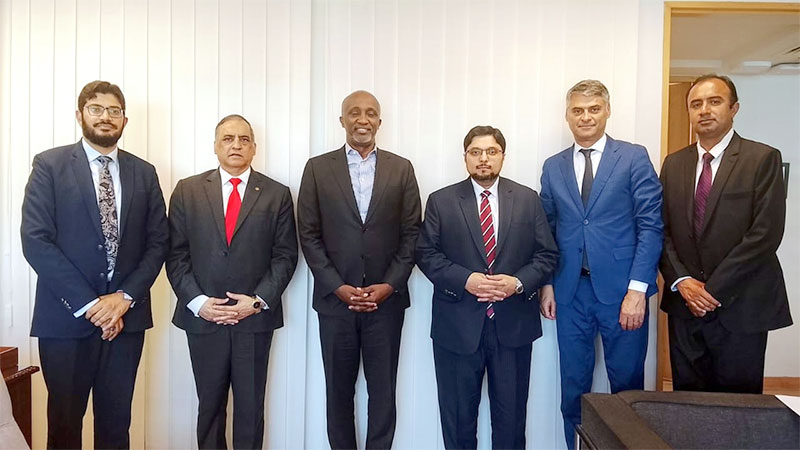 Prof Dr Hussain Mohi-ud-Din Qadri meets UN Resident Coordinator at Minhaj University Lahore 2026