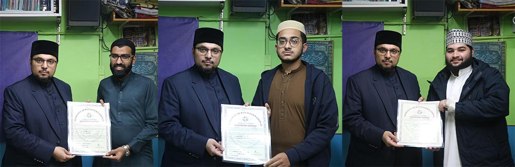 Prof. Dr. Hussain Mohi-ud-Din Qadri addressing training session at Minhaj-ul-Quran Islamic Centre Sun Po Kong Hong Kong