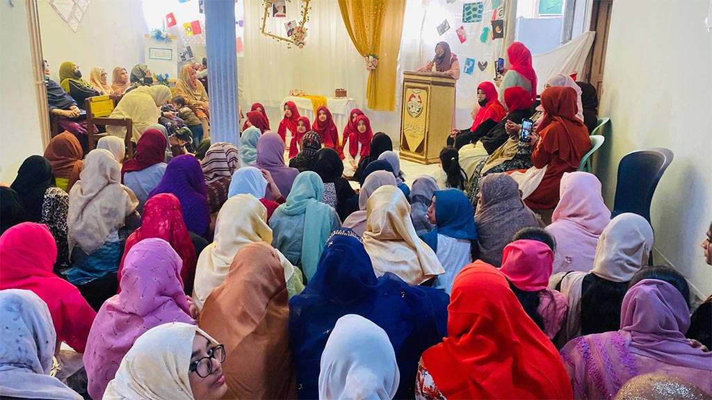 Tahir ul Qadri Birthday Celebration Minhaj ul Quran Women League Faisalabad A