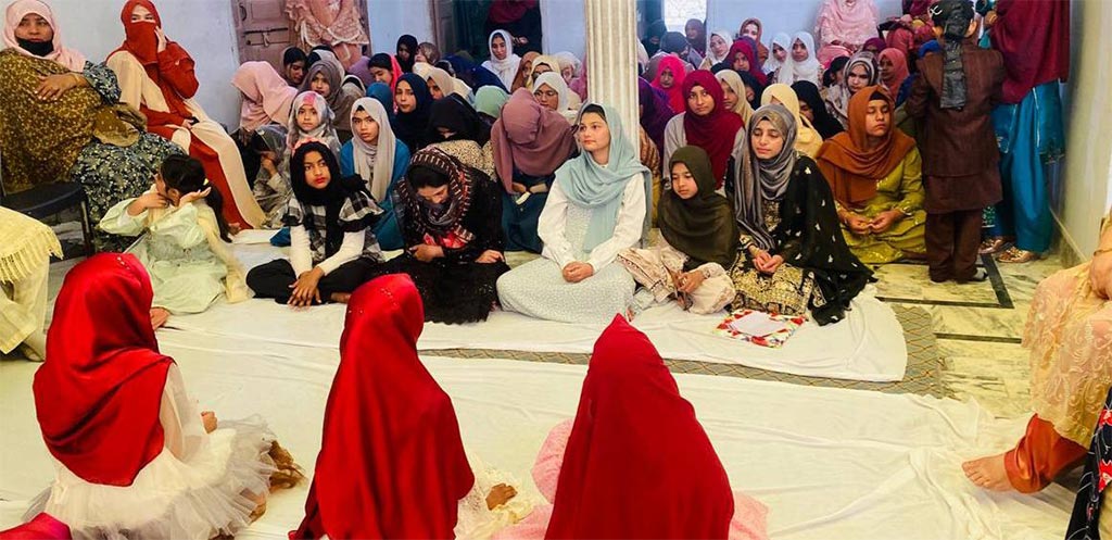 Tahir ul Qadri Birthday Celebration Minhaj ul Quran Women League Faisalabad A