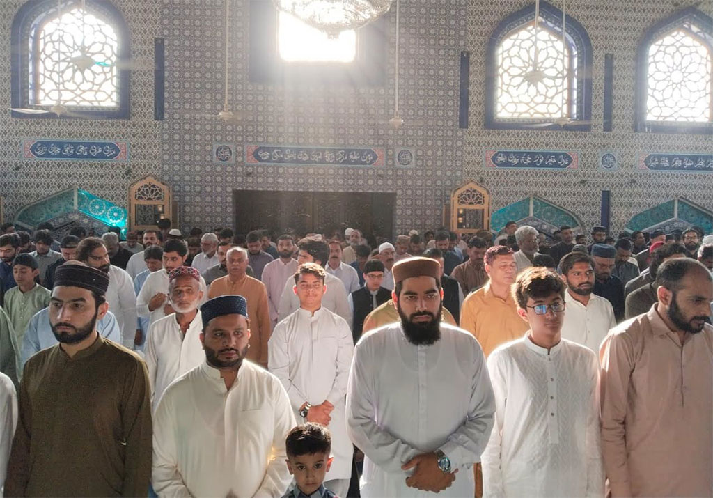 Eid ul Adha Prayers at Jamia Shaykh ul Islam Model Town Lahore 2026