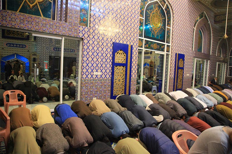 First Taraweeh Jamia Shaykh ul Islam Lahore