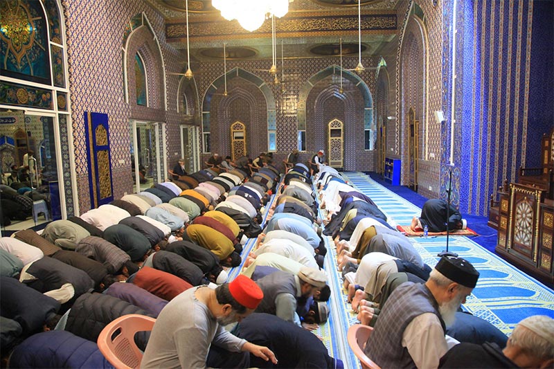 First Taraweeh Jamia Shaykh ul Islam Lahore