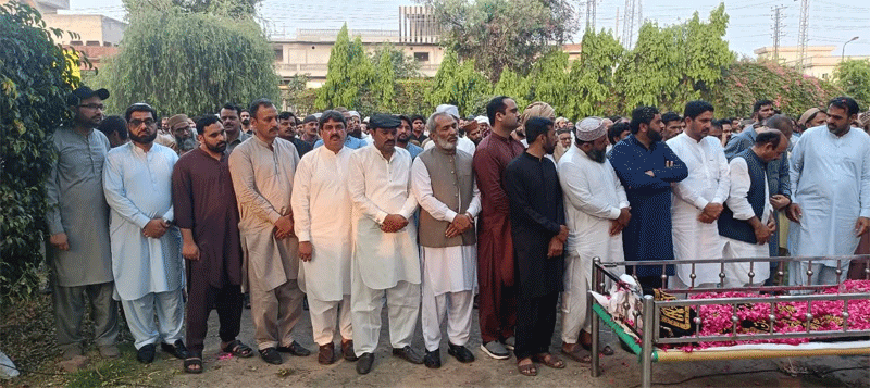 Funeral Prayer of MQI Worker Master Mahmood Tariq Qadri