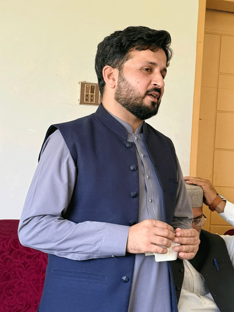 Irfan Yousaf Addresses Key MQI KPK South Meeting
