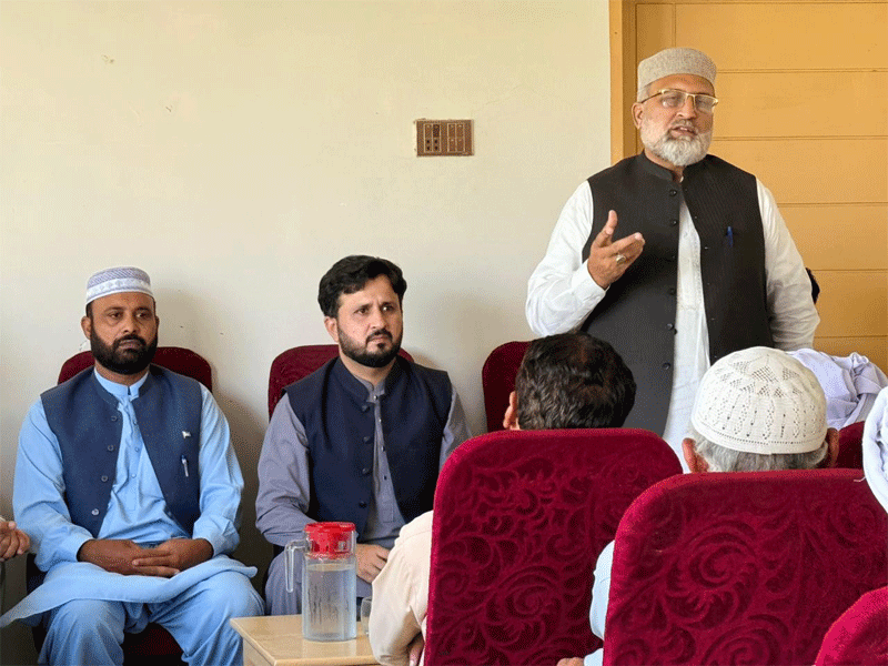 Irfan Yousaf Addresses Key MQI KPK South Meeting