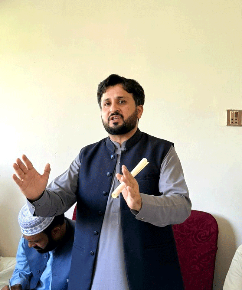 Irfan Yousaf Addresses Key MQI KPK South Meeting