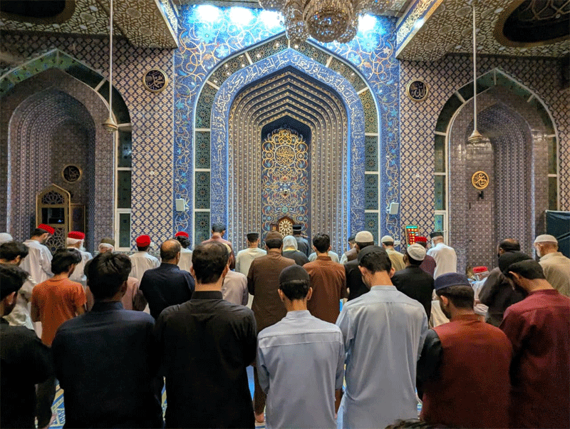 Jamia Sheikh ul Islam Tarawih Lahore