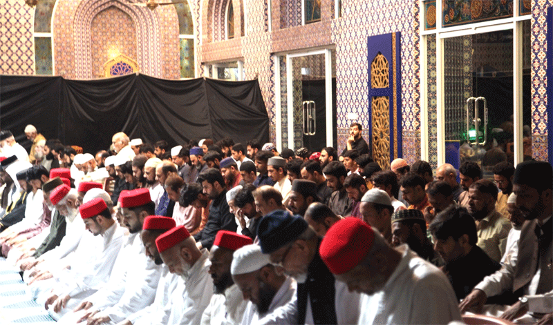 Jamia Sheikh ul Islam Tarawih Lahore