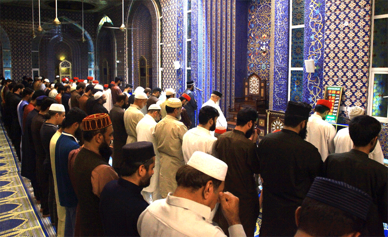 Jamia Sheikh ul Islam Tarawih Lahore