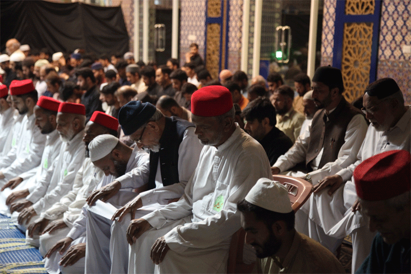 Jamia Sheikh ul Islam Tarawih Lahore