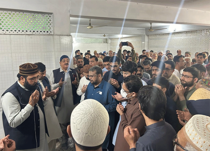 Khuram Nawaz Gandapur Attends Funeral Prayer Sheikh Muhammad Ahmad Qasim