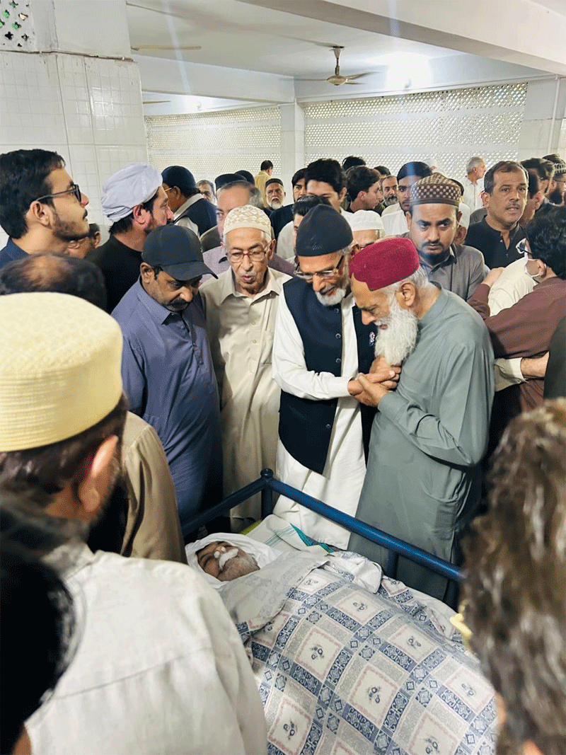 Khuram Nawaz Gandapur Attends Funeral Prayer Sheikh Muhammad Ahmad Qasim