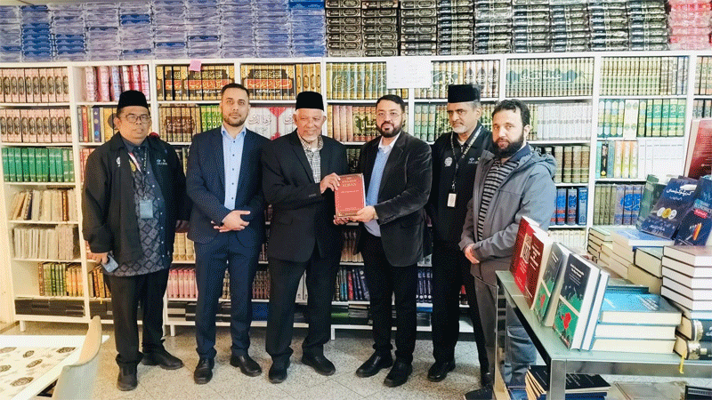 MQI Denmark Delegation Attends 1 Million Waqf Quran Initiative Launch