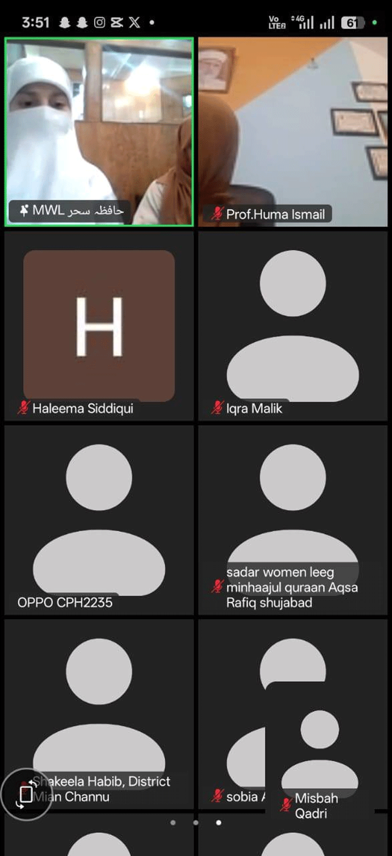 MWL Multan Division Online Meeting 2026