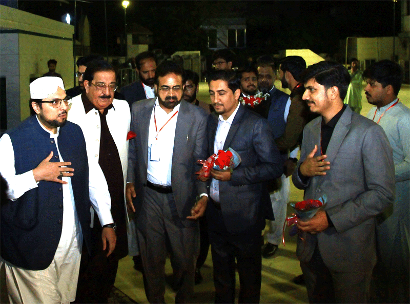 Minhajians Welcomes Dr Hussain Qadri at UNESCO Chair Ceremony