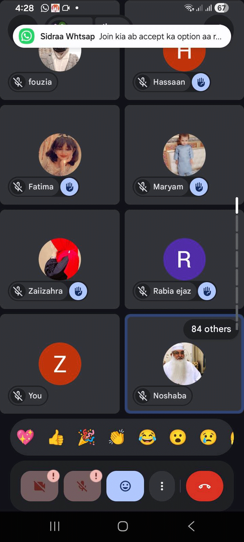 Online Meeting Central Punjab MWL Wazirabad