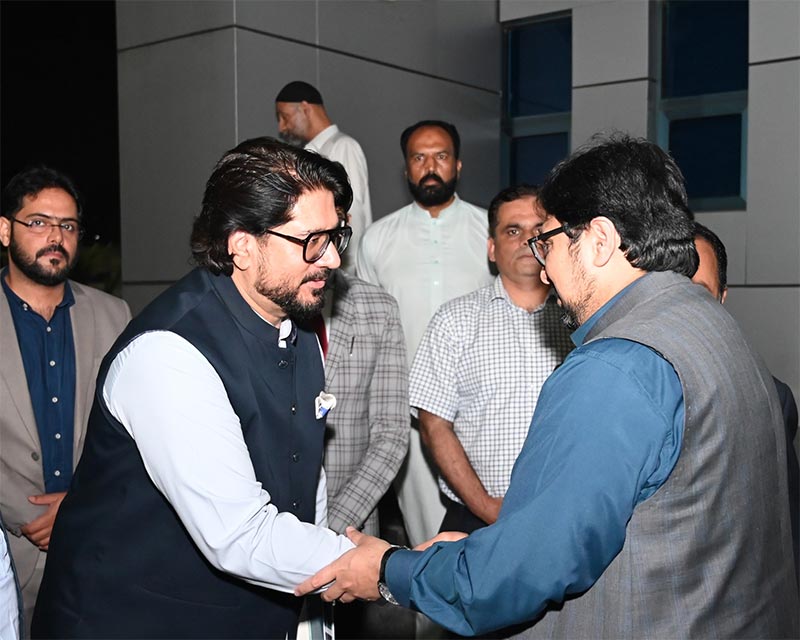 Prof Dr Hussain Mohi ud Din Qadri Meets Parliamentary Delegation