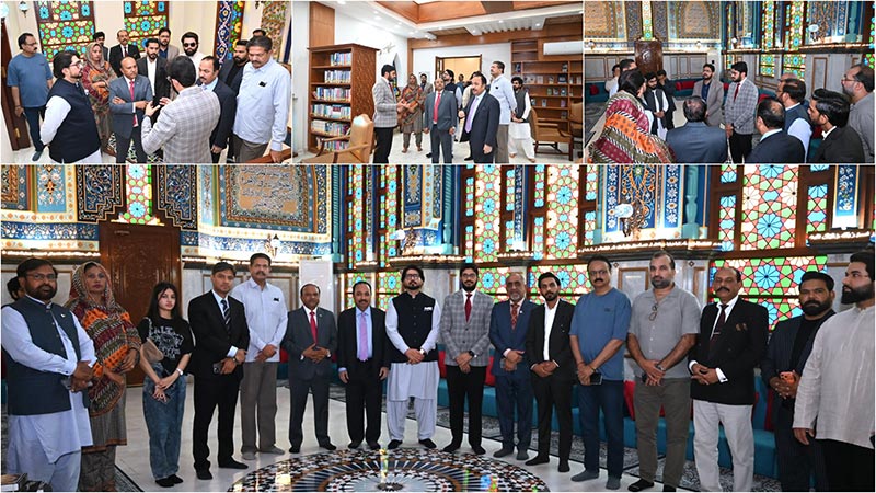 Prof Dr Hussain Mohi ud Din Qadri Meets Parliamentary Delegation