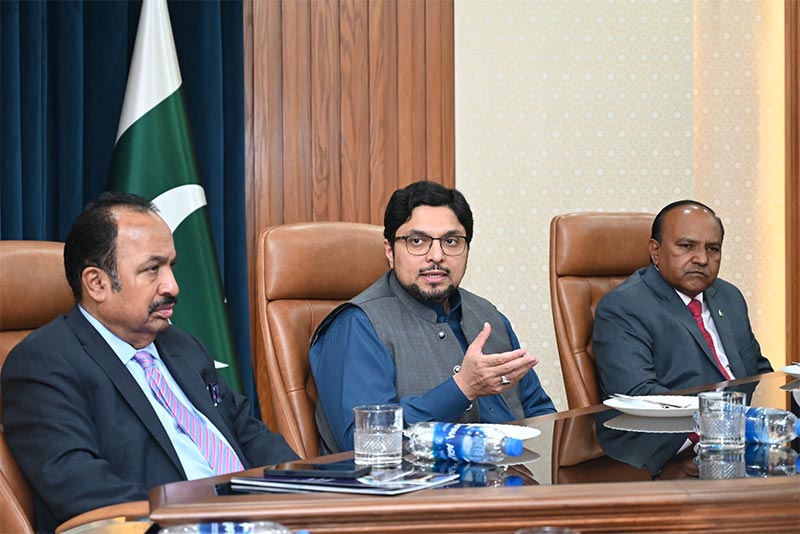 Prof Dr Hussain Mohi ud Din Qadri Meets Parliamentary Delegation