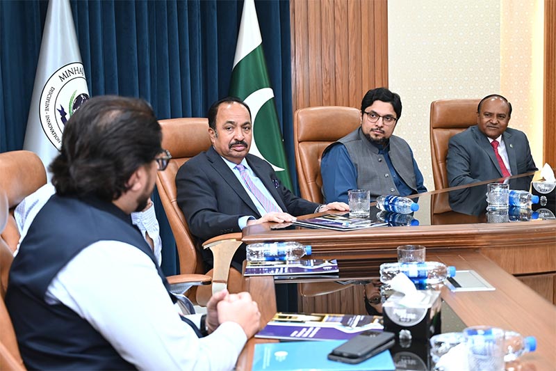 Prof Dr Hussain Mohi ud Din Qadri Meets Parliamentary Delegation