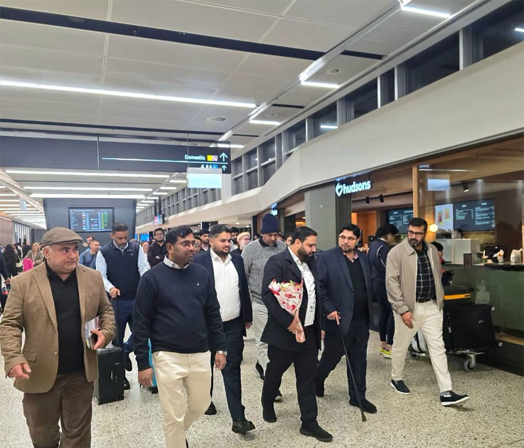 Prof Dr Hussain Qadri Arrival Melbourne Australia 2026