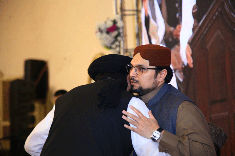 Prof Dr Hussain Qadri Meets Ullama Ewan e Iqbal Condolence Reference