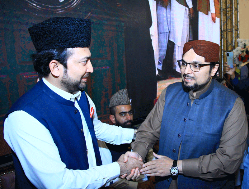 Prof Dr Hussain Qadri Meets Ullama Ewan e Iqbal Condolence Reference