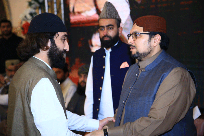 Prof Dr Hussain Qadri Meets Ullama Ewan e Iqbal Condolence Reference