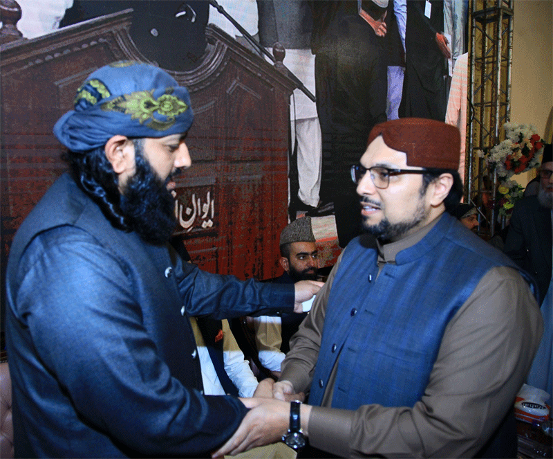 Prof Dr Hussain Qadri Meets Ullama Ewan e Iqbal Condolence Reference