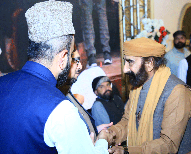 Prof Dr Hussain Qadri Meets Ullama Ewan e Iqbal Condolence Reference