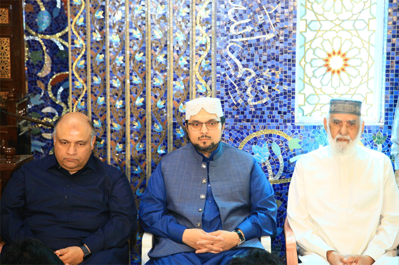 Quran Khawani for Brig. Iqbal Ahmad Khan at jamay shaykh ul islam