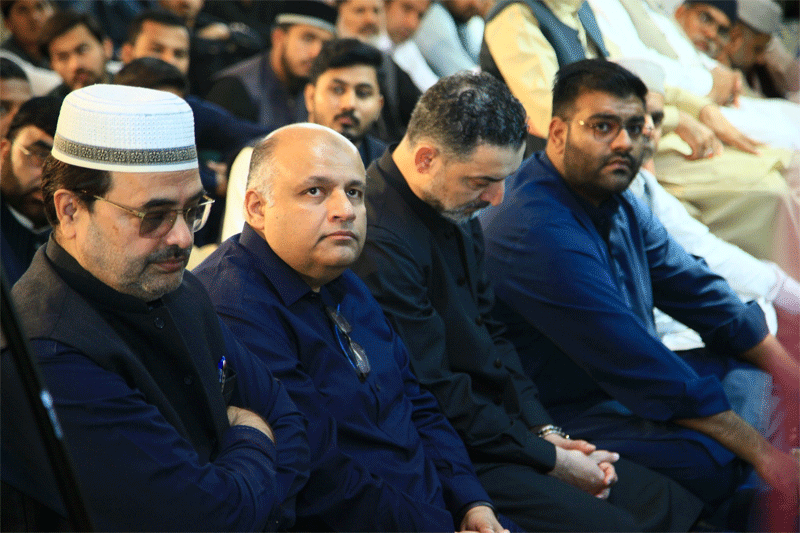 Quran Khawani for Brig. Iqbal Ahmad Khan at jamay shaykh ul islam