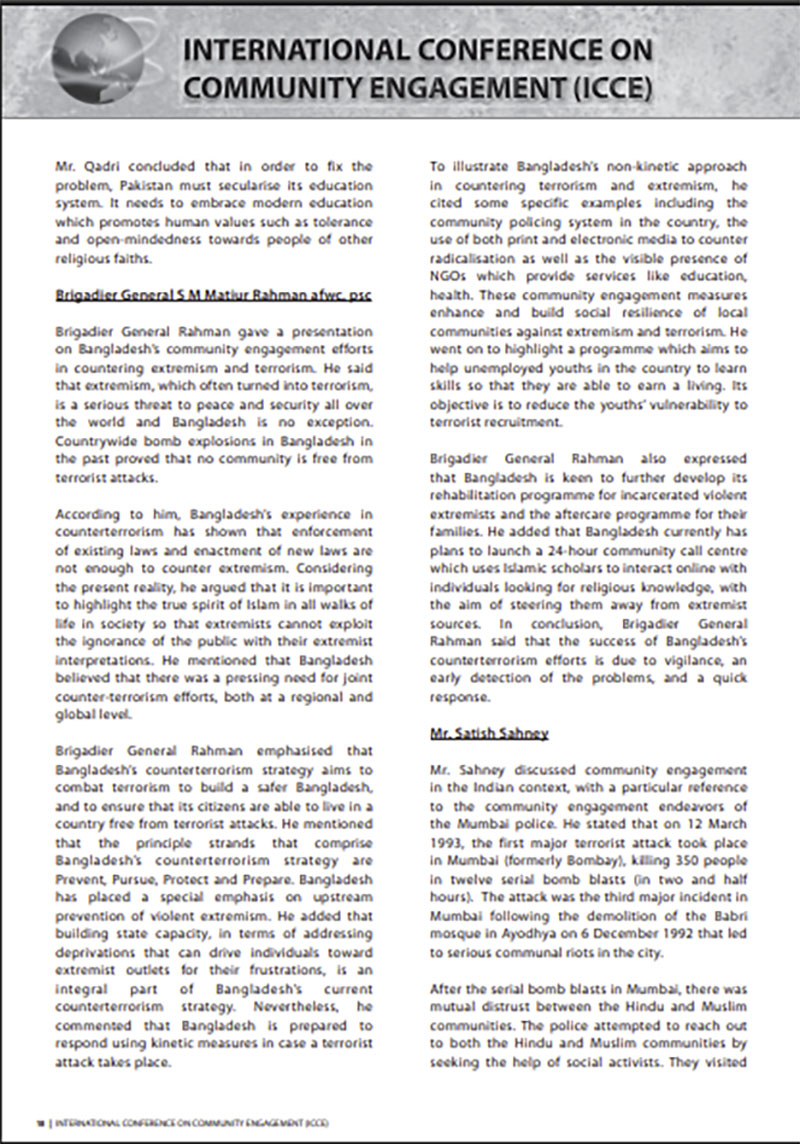 International Conference on Community Engagement