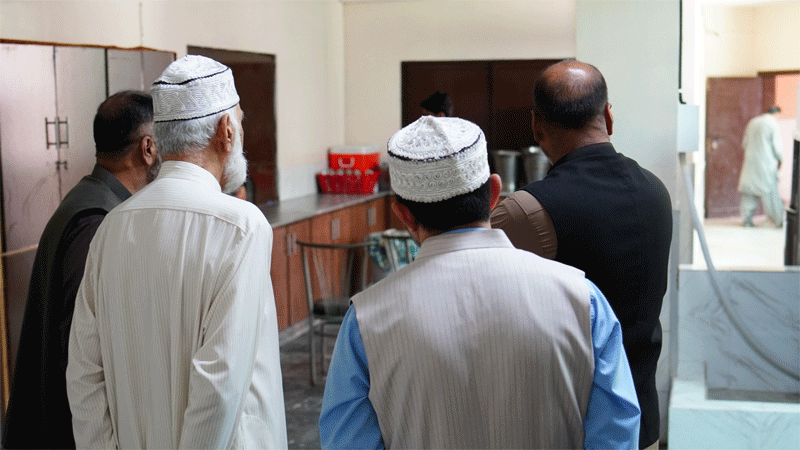 Senior MQI UK Leader Visits Aghosh Complex