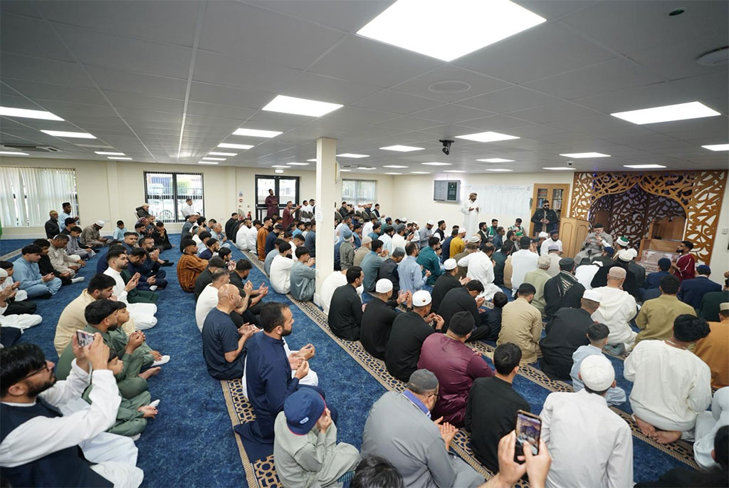 Shaykh ul Islam offered Eid al Adha prayers at MQI Islamic Centre Walsall 2026