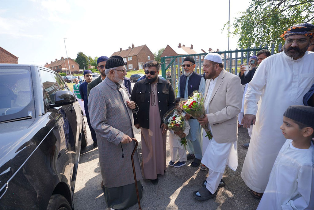 Shaykh ul Islam offered Eid al Adha prayers at MQI Islamic Centre Walsall 2026