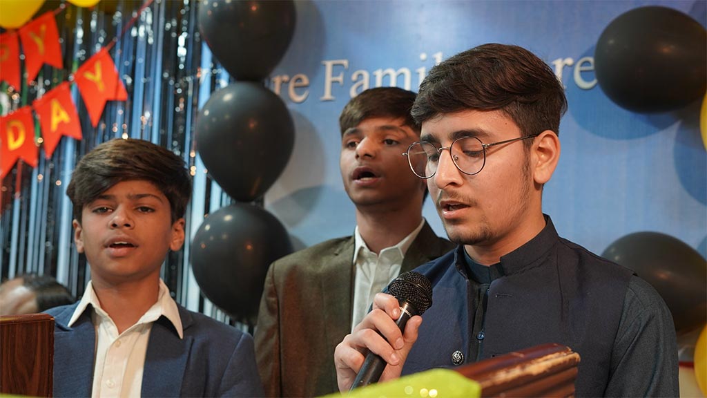 آغوش آرفن کیئر ہوم میں شیخ الاسلام ڈاکٹر محمد طاہرالقادری کی 75 ویں سالگرہ کی تقریب کا انعقاد