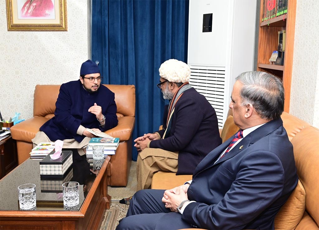 dr hussain qadri meeting Sufi scholar asim meharvi chishti