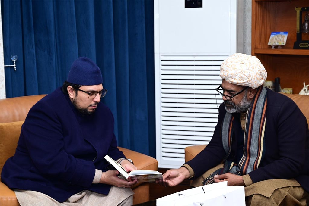dr hussain qadri meeting Sufi scholar asim meharvi chishti