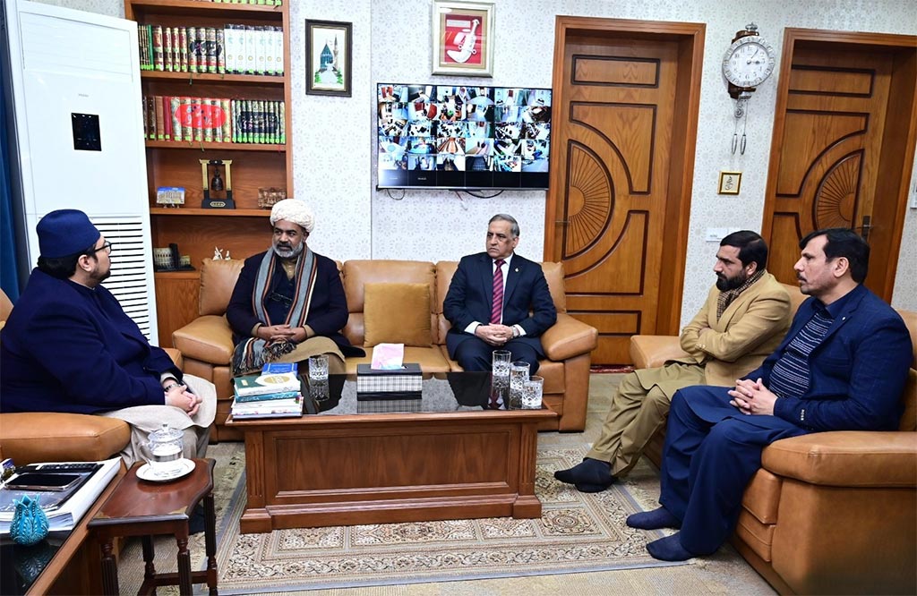 dr hussain qadri meeting Sufi scholar asim meharvi chishti