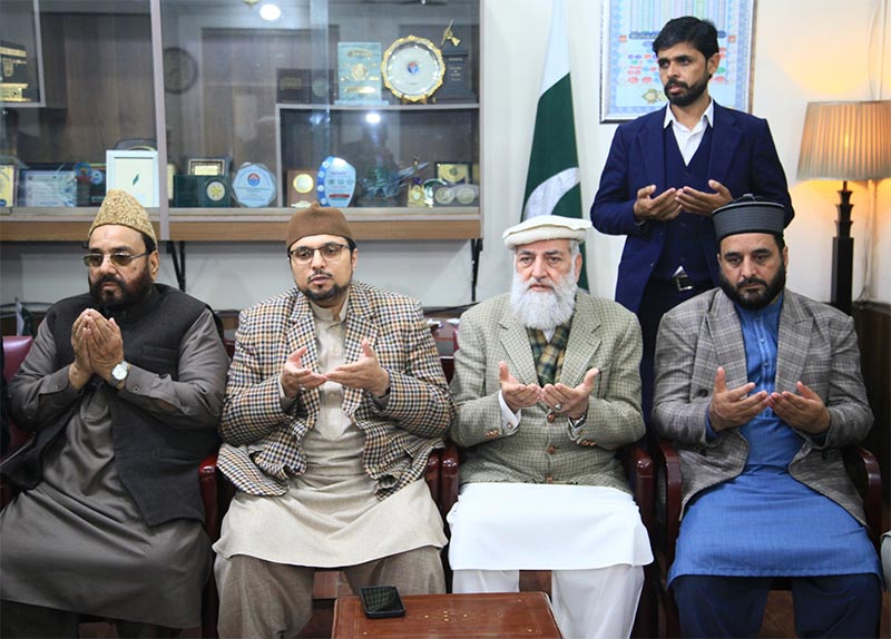 dr hussain qadri condolence jamia ashrafia maulana fazal rahim ashrafi