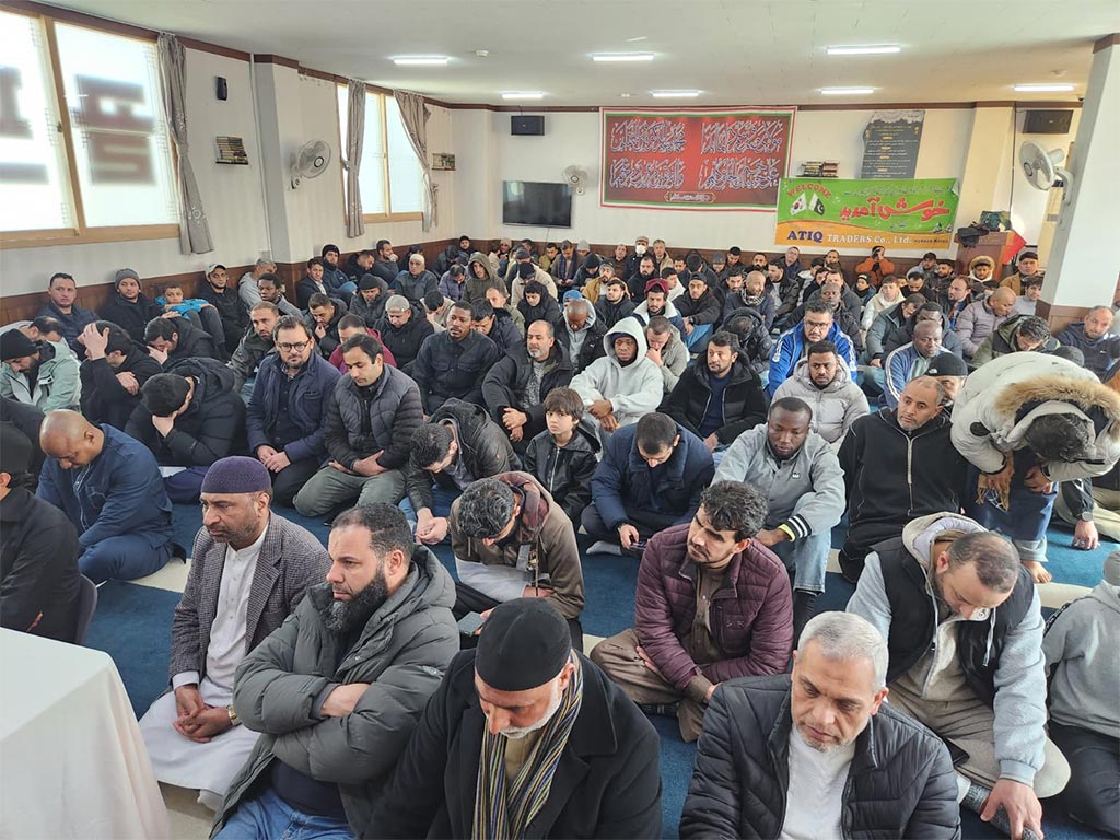 dr hussain qadri friday sermon minhaj ul quran islamic center incheon south korea