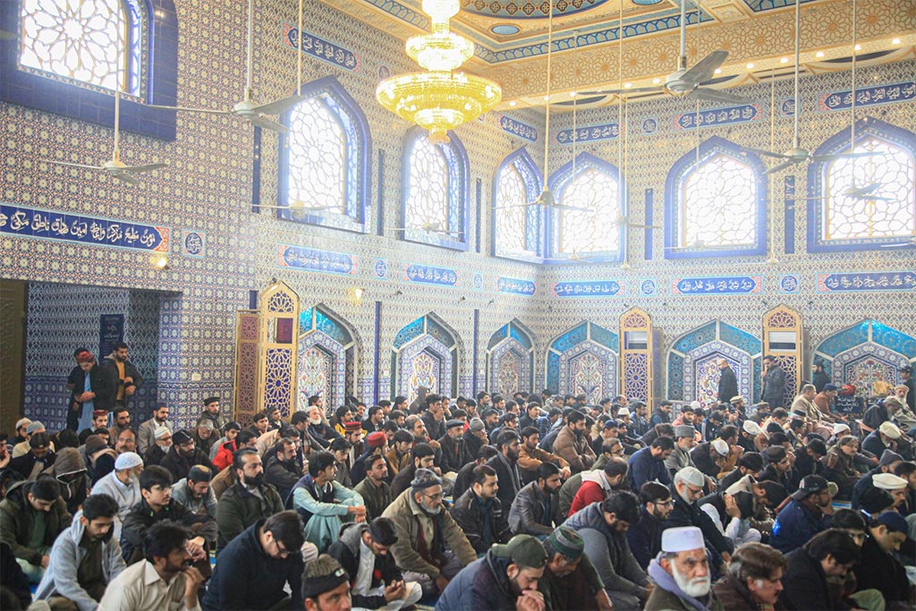 dr-hussain qadri jumma address Jamia Shaykh-ul-Islam Lahore