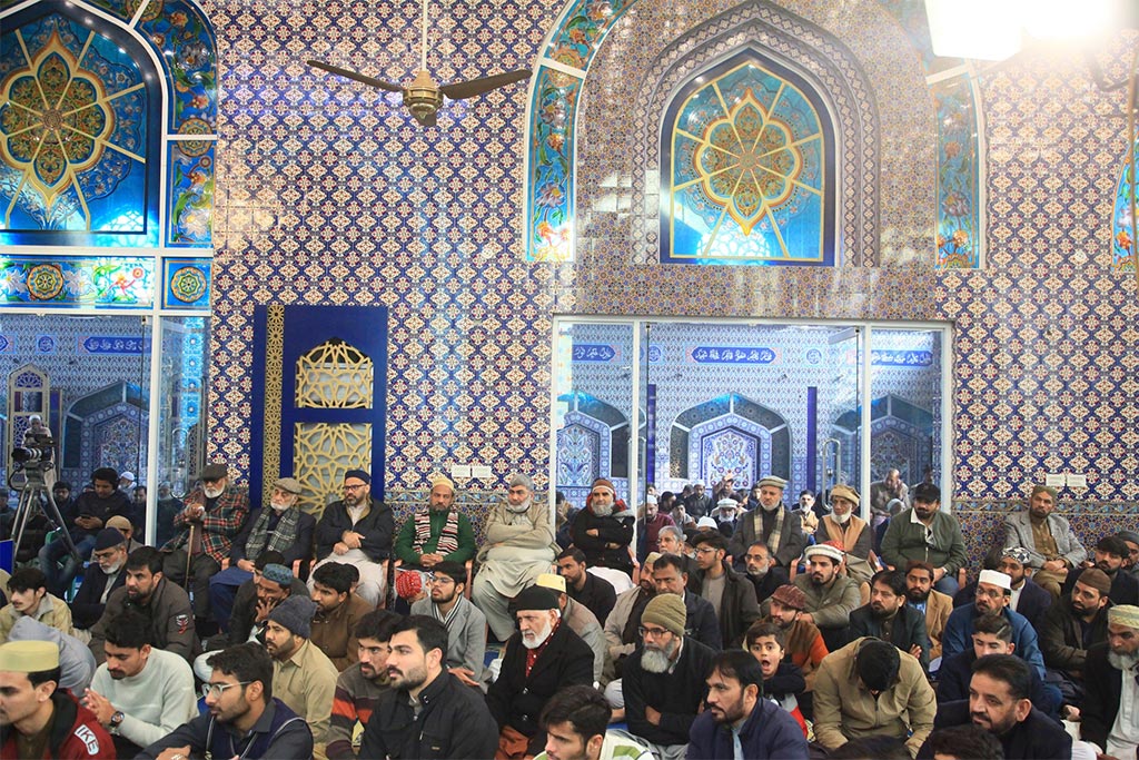dr-hussain qadri jumma address Jamia Shaykh-ul-Islam Lahore