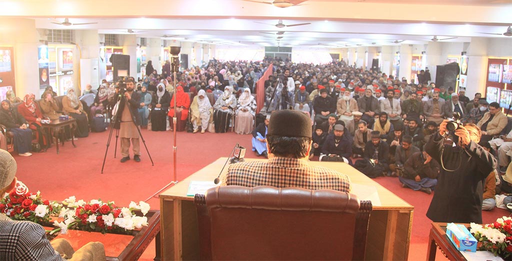 dr hussain qadri meraj-un-nabi conference address