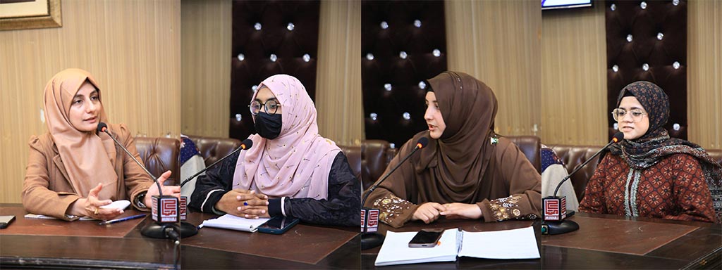 Minhaj-ul-Quran Women League online All Pakistan organizations meeting on Itikaf 2026 registration and Rifaqat Campaign