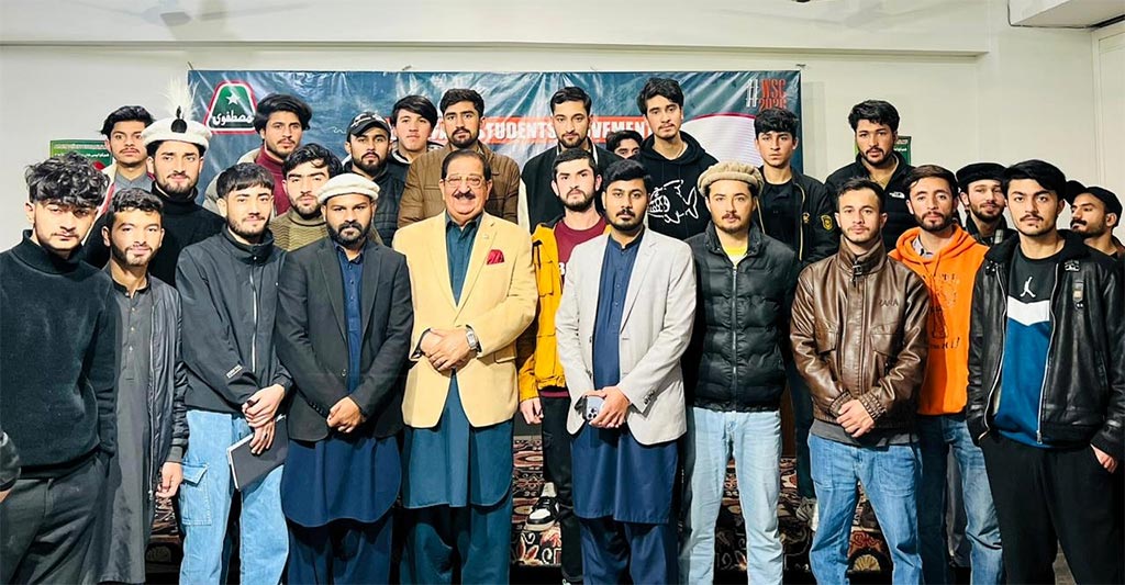 Khurram Nawaz Gandapur delivering personality development lecture at MSM Winter Study Camp 2026