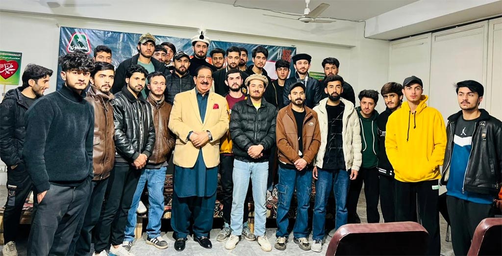 Khurram Nawaz Gandapur delivering personality development lecture at MSM Winter Study Camp 2026