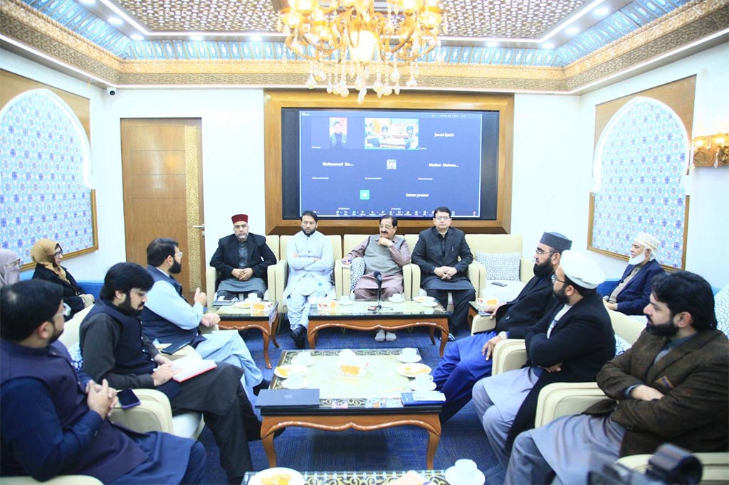 khurram nawaz gandapur markaz-e-ilm project meeting